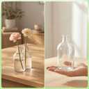 YOUEON 16 Pack Clear Glass Bud Vases, Small Bud Vases in Bulk, Glass Flower Vases for Centerpieces, Vintage Decorative Bottle Vases for Flowers, Home Decor, Wedding Reception, Office