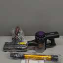 Cordless Vacuum Cleaner, 450W 40KPA Vacuum Cleaners for Home, 45Mins Lightweight Stick Vacuum with Advanced Green Light Tech, Rechargeable Battery Vacuum for Carpet,Pet Hair,Hardwood Floor (Gold)