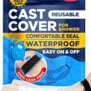 100% Waterproof Cast Covers for Shower Arm Kids - Tight Seal - Reusable Child Half Arm Cast Protector - Hand, Wrist, Elbow, Forearm - After Surgery Bandage & Dressing Bag Sleeves for Wounds & Burns
