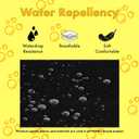 Kids Aprons for Cooking Waterdrop Resistant Aprons for Girl & Boy Toddler Apron for Painting, Gardening, Baking, Smock (Plaid Navy Blue, Medium (6-10 years)