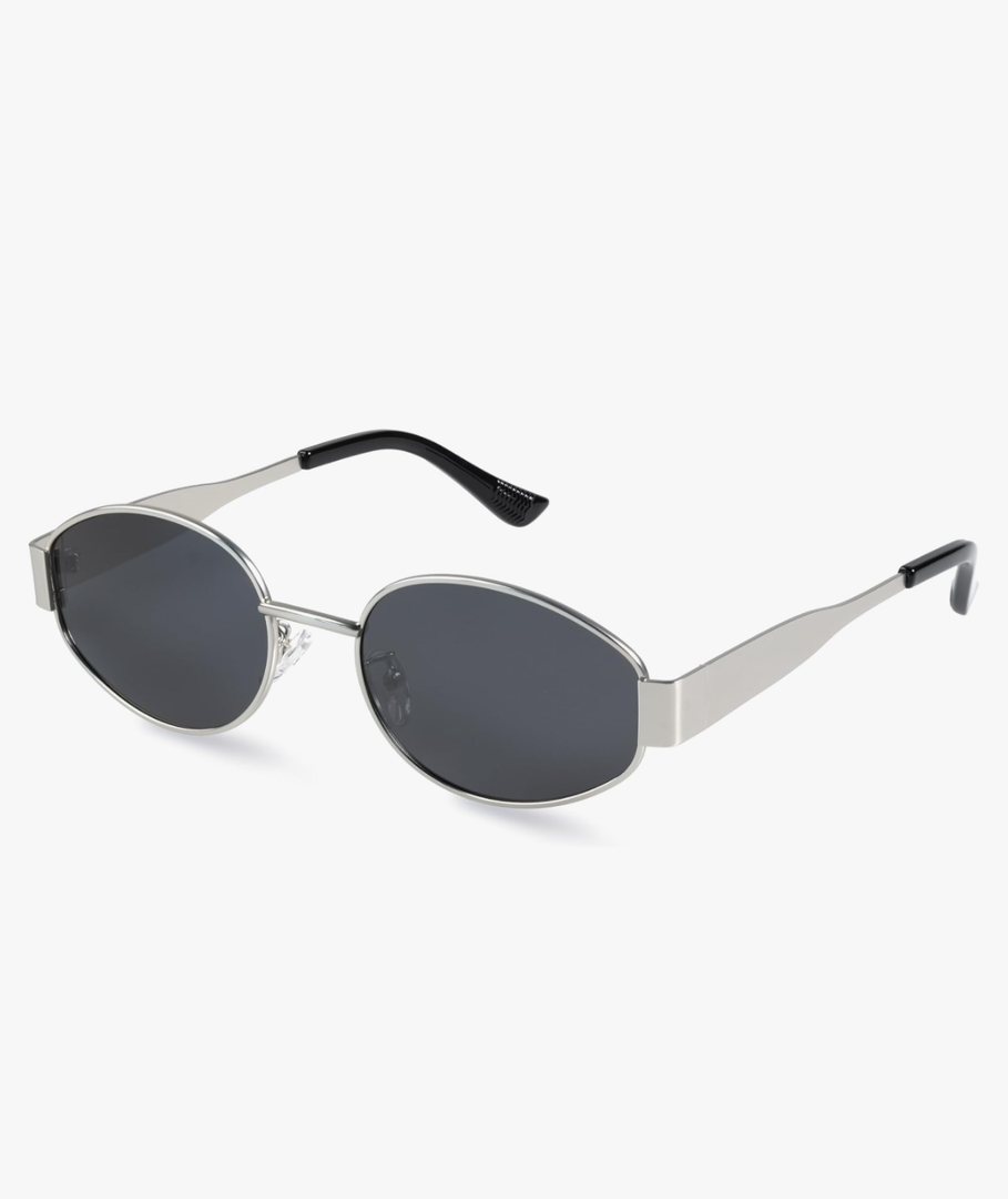 livho 2025 Trendy Oval Sunglasses - Stylish Polarized Shades for Everyday - Retro Metal Frames