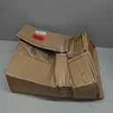 ZELVON amusediy 16-Inch Wood Wall Clock with Large Numbers, Retro Round Brown Clock Wall, Silent Non-Ticking for Living Room, Kitchen Wall Clocks