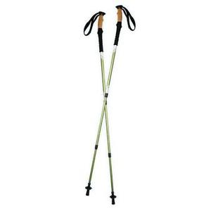 Northpak Outdoor Products Adjustable Green Trekking Poles Walking Hiking Sticks, Green