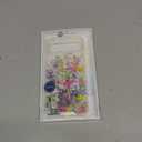 Solanaluna for Google Pixel 9 Pro XL Case+Tempered Glass Screen Protector, Slim Soft TPU & Hard PC, Girls Women Crystal Clear Cute Floral Pattern Shock Absorption Case Cover for Pixel 9 Pro XL