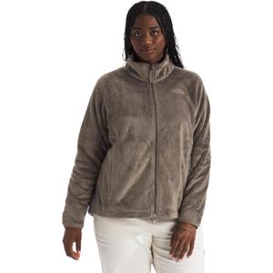 THE NORTH FACE Women's Osito Full Zip Fleece Jacket (Standard & Plus Size) | Soft Fleece With Embroidered Logo (Medium, Mocha Brown)