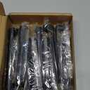 Ravinte Hardware 10 Pack Matte Black Cabinet Pulls, 5 Inch (128mm) Hole Center Zinc Alloy Drawer Handles for Kitchen Cabinets, Cupboards, Dressers, Square Solid Metal Hardware