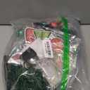 Mini Christmas Tree with Head Arms Legs Tabletop Small Christmas Tree with Lights Thief Body Decorative Ornaments for Home Party Decor