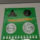 Replacement 255MM 40T/60T/80T Brush Cutter Blade Compatible with Cutting Grass Tree Circular Saw Blade Trimmer Lawn Mower Cutter (40 Teeth)