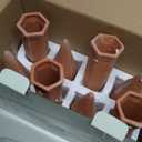 MorTime Plant Watering Devices, Plant Waterer Self Watering Terracotta Spikes Automatically Water Your Indoor and Outdoor Plants While On Vacation (8pc)