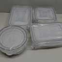 54 Pcs Food Storage Containers with Lids Airtight, (27 Containers &27 Lids) Reusable BPA-Free Plastic Food Containers for Kitchen Organization, Leak Proof Freezer/Microwave Safe Meal Prep Lunch Boxes