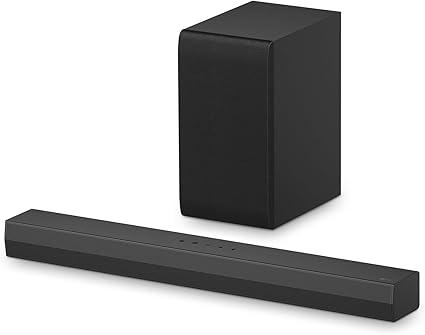 LG S40T 2.1 ch.Soundbar with Wireless Subwoofer, TV Synergy, Wow Interface, AI Sound Pro (2024 New Model)
COM