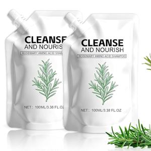 2Pcs Rosemary Amino Acid Shampoo for Hair Growth, Thinning Hair Loss Natural, Moisturizing Hair Shampoo, Strengthening for Men and Women