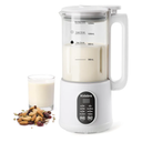 8 in 1 Automatic Nut Milk Maker, Almond Milk Maker,40oz （1200ML）Automatic Soy Milk Maker for Homemade Oat, Coconut, Soy, Plant Based Milks with Delay Start/Keep Warm/Boil Water（White）