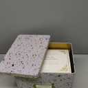 Jot & Mark Greeting Card Organizer Box Set, Decorative Recipe Tin Box, Tab Dividers, Matching Greeting Cards and Envelopes (Terrazzo Blush)