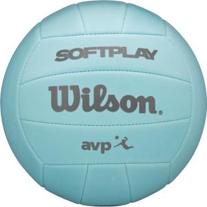 WILSON AVP Soft Play Volleyball - Official Size, Blue