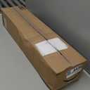 MELANNCO Floating Wall Shelves Set of 4, White Wood Display Shelves for Wall, Includes 6, 12, 20 and 24 Inch Sizes with Raised Edges and Mounting Hardware for Room Decor, Home Decor