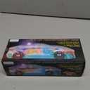 ArtCreativity Light Up Transparent Sensory Car Toy for Kids, 1PC, Bump and Go Toy Car with Colorful Moving Gears, Music, and LED Effects, Easter Toys for Toddlers, Great Birthday Gift Idea