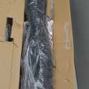 CCINEE 6 Feet Pine Christmas Tree Decor with Solid Metal Stand Artificial Full Black Tree Xmas Decorations for Themed Party Indoor Outdoor Living Room Home