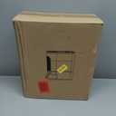 IEEK 25 Lbs Rice Dispenser, Large Cereal Dry Food Storage Containers with Measuring Cup and Lid,Moisture Proof Airtight Food Dispenser Bucket for Rice,Corn,Coffee Bean,Grain,Soybean and Oatmeal,White