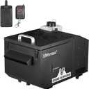 Low Lying Fog Machine, 1200 Watt Water Based Ground Fog Machine with Wireless Remote, DMX 512, Manual Control - Ideal for Weddings, Halloween, Parties, DJs, and Stage Performances