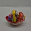 Easter Basket Easter Eggs Music Toys for Kids Month 18+, Plastic Easter Eggs Easter Basket Stuffers for Toddler, Moving Hen Filled with 6 Eggs Party Favors for Easter Hunt