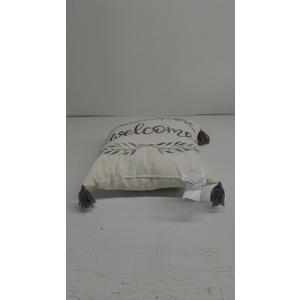 Welcome Decor Pillow 18" x18"