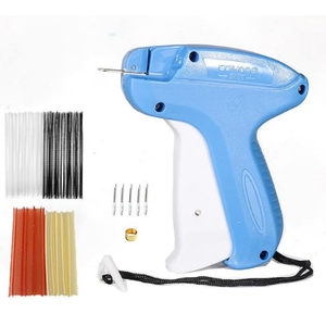 Stitch ++for Clothing, Modo Home Fine Stitch Kit, 1 Stitch Quick Clothing Fixer with 6 Micro Needles and 5000 Micro Fasteners(2500 Black & 2500 White), Sewing Blue