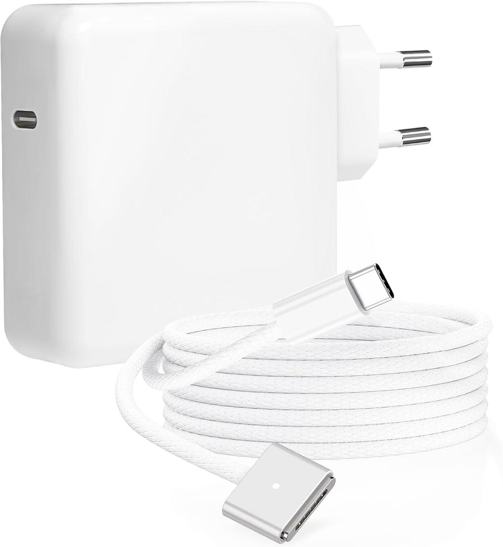 96W/70W USB C Charger for Mac Pro 16,15,13 inch,New Mac Air 13 inch 2025/2024/2023/2022/2021,IP/ad Pro 12.9/11, Thunderbolt 3 Power 6.6ft Cable USB C to Mag 3