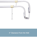 Kenney Easy Install Double Curtain Rod 48-86 in (2 pack)