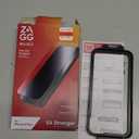 ZAGG Glass Elite iPhone 15 Plus Screen Protector - 5X Stronger with Reinforced Edges, Scratch & Smudge-Resistant Surface, InvisibleShield, Easy to Install,iPhone 15 Plus, Glass Elite