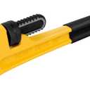 deli Pipe Wrench 14-inch, Heavy Duty Straight Adjustable Wrench, Professional Plumbing wrench tools, for Pipe, Home, Vehicle repair
