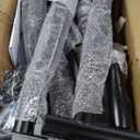 VEVOR Extendable Steel Truck Ladder Rack - 800 lbs Capacity, 46-71 inch, Non-Drilling for Kayak, Surfboard, Lumber, Ladder