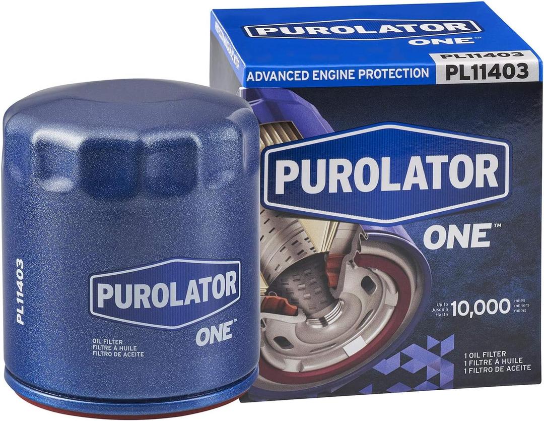 Purolator PL11403 PurolatorONE Advanced Engine Protection Spin On Oil Filter Compatible With Chevrolet Equinox, Malibu, Cruze, Impala, Corvette, Camaro, GMC Terrain, Buick Envision and Cadillac ATS