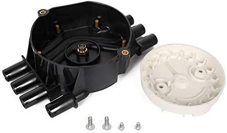 D328A D465 DR475 DR331 Brass Terminals Distributor Cap and Rotor Kit Compatible With Chevrolet GMC Oldsmobile Cadillac 1995-2007 10452457 10452458