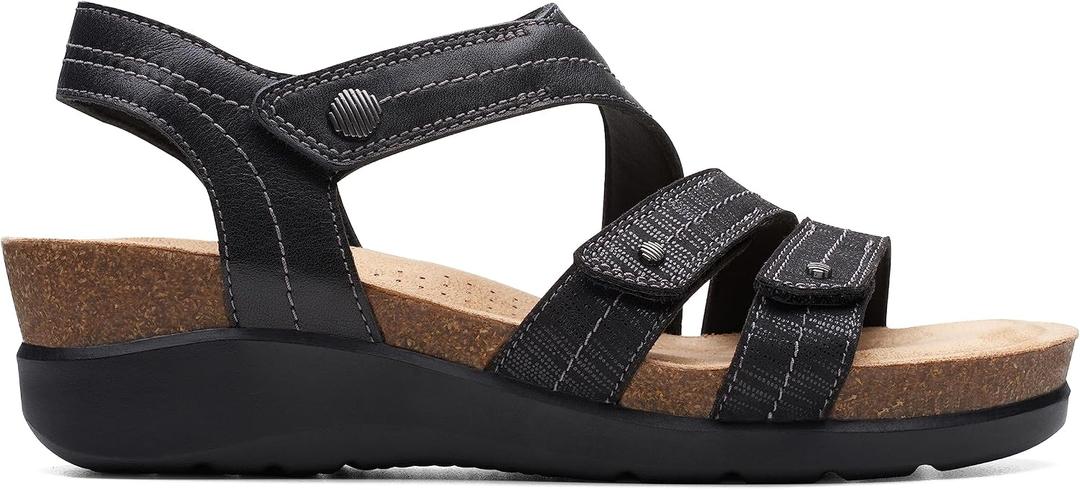 Clarks Women's Calenne Clara,6, Black Combi