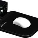 Ergonomic Mouse Platform Under Desk Ergonomic Wrister Mouse Pad (Black)