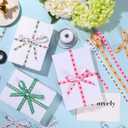 9 Rolls 45 Yards Back to School Grosgrain Ribbon 3/8" School Bus Pencil Apple ABC Pattern Ribbon Colorful Teacher Appreciation Craft Ribbon for Gift Wrapping Hair Bow Wreath Making Sewing Supplies