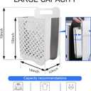 Laundry Basket Hamper,Hanging Wall Collapsible Laundry with Handle,Space-Saving Foldable Storage Dirty Washer Organizer Bin Multi-function Container Waterproof Durable,Set of 2(XL&M), 14" X 10" X 19"