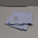 HighBeds Ice Silk Pillowcase, Super Soft and Cooling Polyester Spandex Pillow Covers 2 Pack with Zipperless Design, Ideal for Women and Men (Light bluepillowcase)