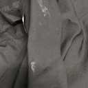 ELLEVEN Women's Ruched 3/4 Sleeve Blazers, Lightweight Slim Fit Jackets with Padded Shoulder for Business Casual (Large, Black)