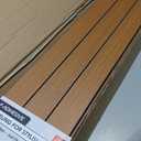 WOWSTAR 6-Pack Peel and Stick PVC Wood Slat Wall Panel，Thickened Wood Grain Wallpaper, 3D Wall Panels, 48" x15.74", Walnut