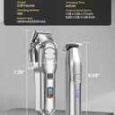 Romanda Clippers and Trimmers Set, Hair Clippers for Men Cordless,Mens Clippers and Grooming Set,Barber Clippers Set