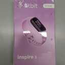 Fitbit Inspire 3 Health &-Fitness-Tracker with Stress Management, Workout Intensity, Sleep Tracking, 24/7 Heart Rate and more, Lilac Bliss/Black, One Size (S & L Bands Included)