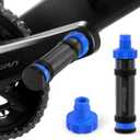 1 Pair Bicycles Simulated Pedal Tool for Tuning Repair, Road Bike Rear Shifts Chain Crank Repair Tool for Bike