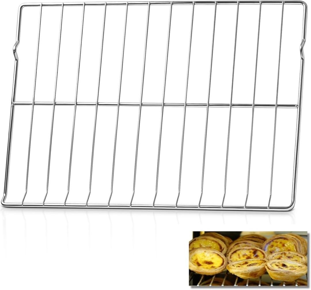 MHL63411403 Oven Rack Replacement 24.6 x 16 inches for LG Oven Parts MHL63531403 Range Oven Shelf, Replaces MHL63411401 MHL62112101, Compatible with LDG4313ST, LTE4815ST Oven Accessories (Silver)
