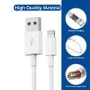 2Pack[Apple MFi Certified] iPhone Charger,10Feet Extra Long Lightning Cable Data Sync Transfer Cord with Portable Travel Charging Block Compatible with iPhone 14/13/12/11/10/X/8 Plus/XR/XS Max/7/SE