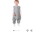 HOMEAL Toddler Sleep Sack with Legs, 1.0 TOG Wearable Blanket, Soft Cotton Baby Sleep Sack for Kids (2T–3T)