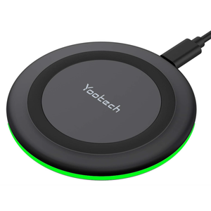 Yootech Wireless Charger,10W Max Wireless Charging Pad Compatible with iPhone 17/17 Pro/17 Pro Max/Air/16/15/14/13/SE 2022/12/11,Samsung Galaxy S25/S24/S23,for AirPods Pro 3(No AC Adapter
