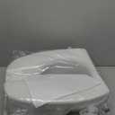 Raised Toilet Seat with Handles for Elderly - Toilet Seat Risers for Seniors with Adjustable Padded Arms - Elevated Toilet Safety Seat for Standard or Elongated Commode
