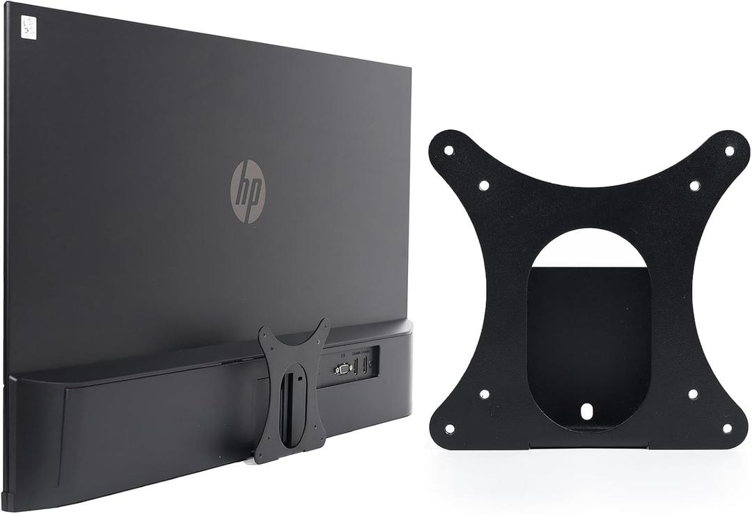 Monitor Arm/Mount VESA Bracket Adapter Compatible with HP M24h, M27h, 524sh 527sh VESA Adapter Bracket Arm, Desk Mount 100 * 100mm 75 * 75mm